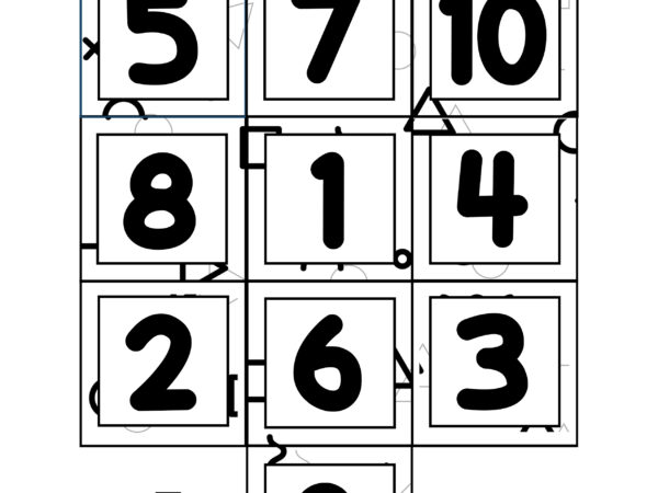 Counting Blocks Worksheet