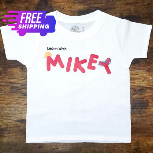 Learn With Mikey Logo $4.99 Tee